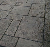 Tuscany stone stamped concrete