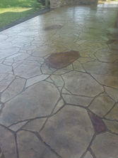 Stamped concrete patterns